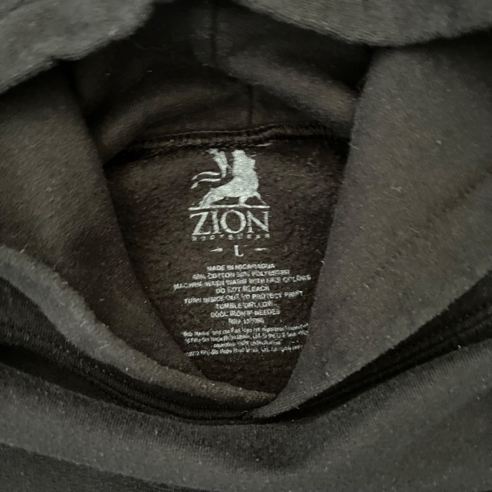 Rare - Bob Marley Redemption Song 40th Anniversary Pullover Hoodie - Picture 4 of 7